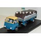 DAF Pony 1968 mini vrachtwagen blauw geel Autocult 1:43